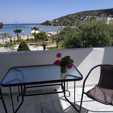 Παραθαλασσια Στουντιο Μιχαλιας Sea View Studio Michalias Agia Marina  Zewnętrze zdjęcie