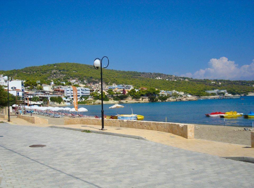 Παραθαλασσια Στουντιο Μιχαλιας Sea View Studio Michalias Agia Marina  Zewnętrze zdjęcie